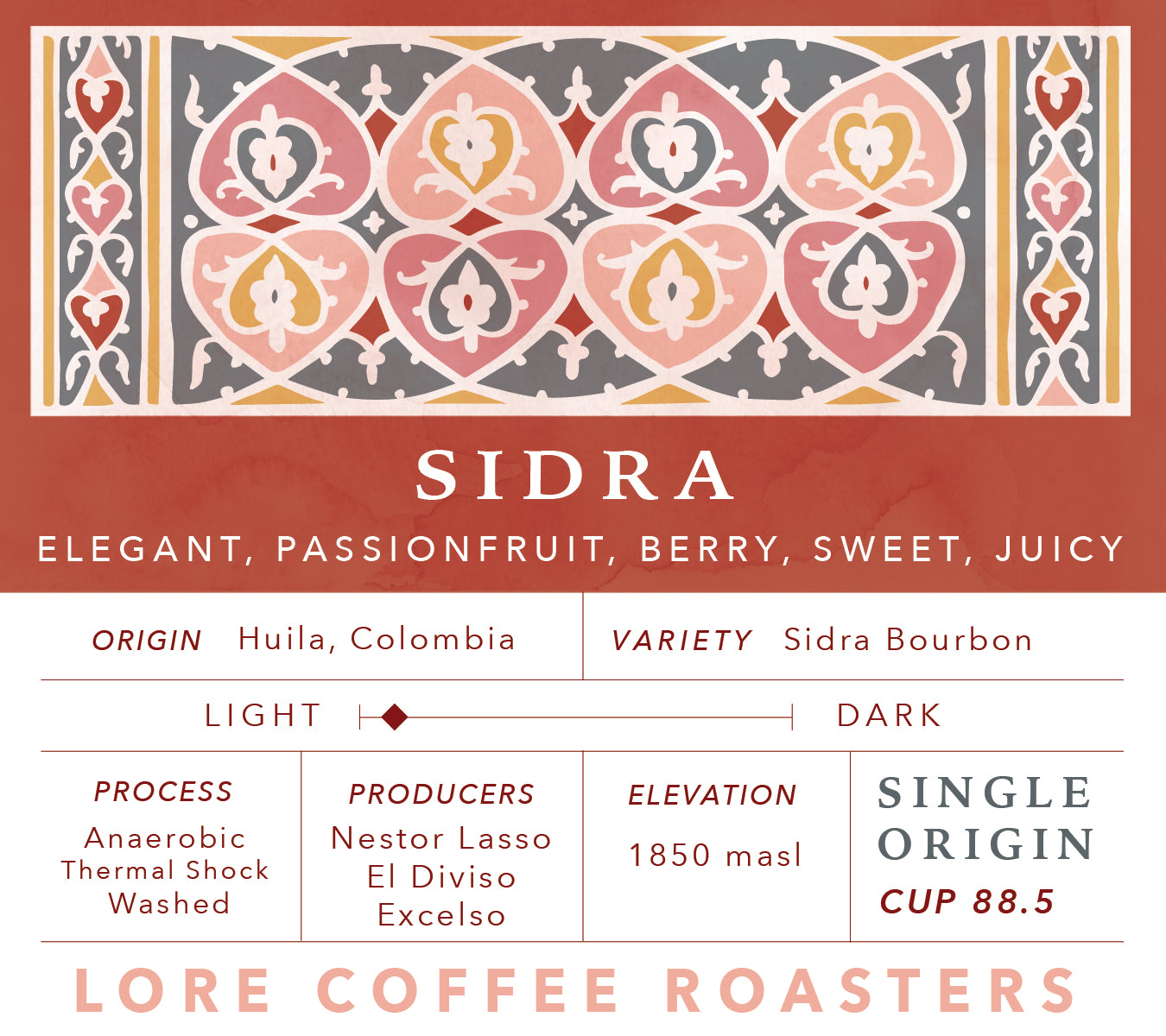 Sidra Bourbon, Nestor Lasso | From the Vault - 8 oz