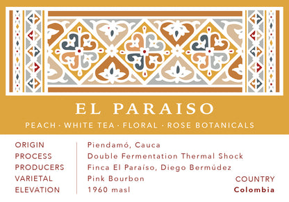El Paraiso, Pink Bourbon, Diego Bermudez | From the Vault