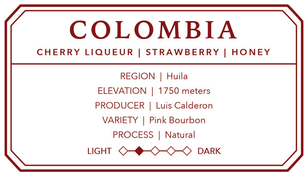 Natural Colombian Single Origin (Old; PB)